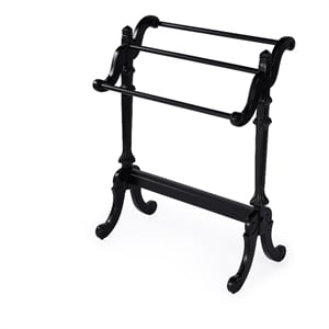 Butler Specialty Company Newhouse Wood Blanket Stand - Black