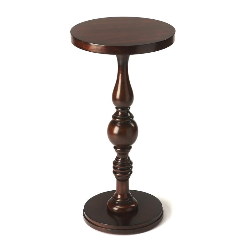 Butler Specialty Company Camilla Wood Pedestal Table - Cherry Brown