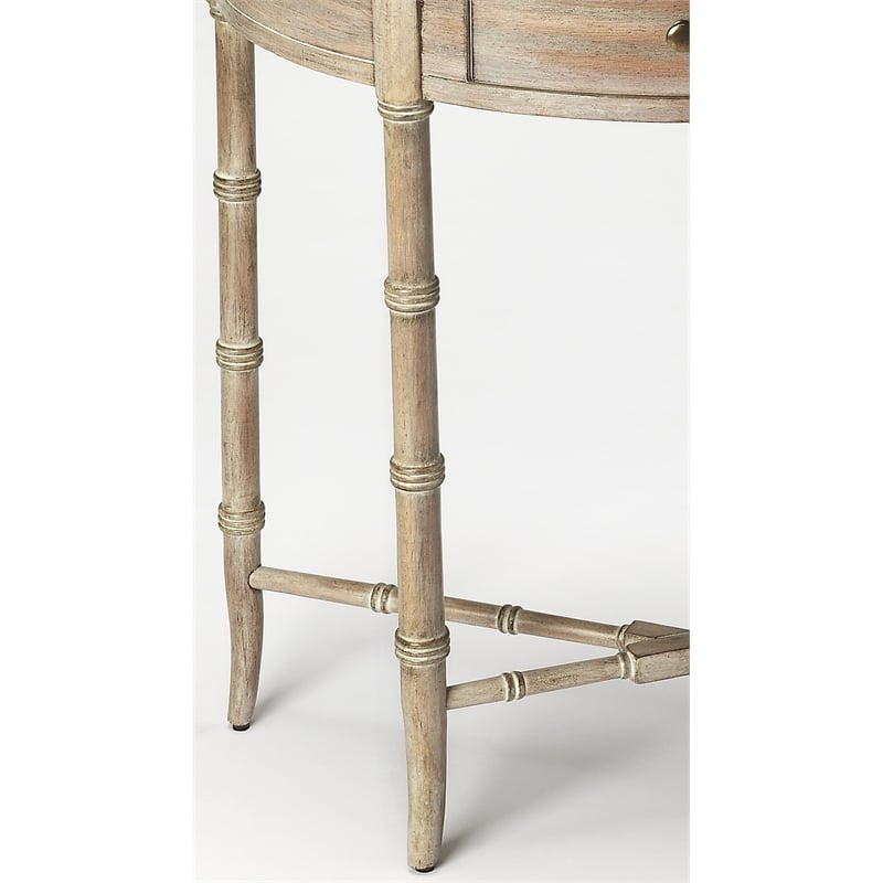 Butler Specialty Masterpiece Demilune Console Table In Gray