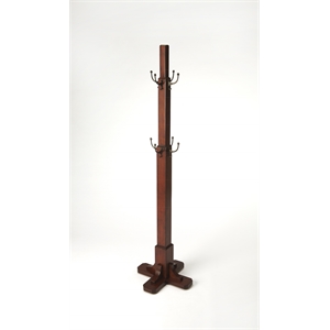 Butler Specialty Masterpiece Webster Coat Rack In Antique Cherry