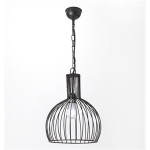 Butler Specialty Hors Doeuvres Pendant in Black Iron