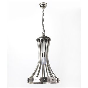 Butler Specialty Hors Doeuvres Pendant in Antique Silver