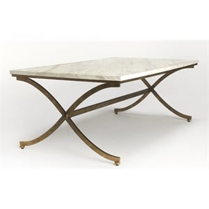 Butler Specialty Butler Loft Pamina Coffee Table In Travertine