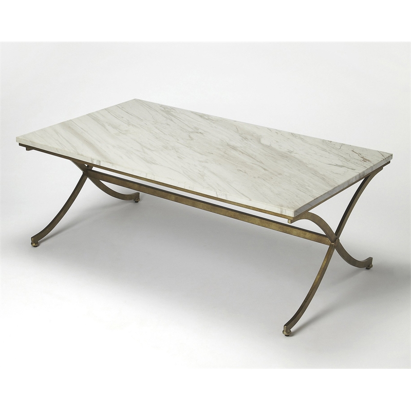 Butler Specialty Butler Loft Pamina Coffee Table In Travertine