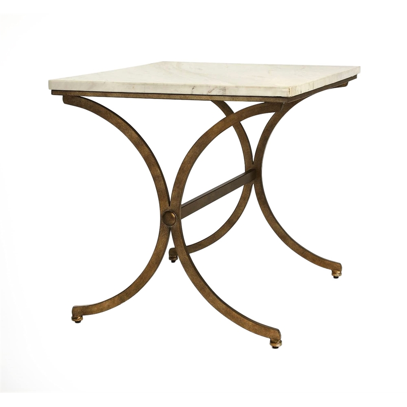 Butler Specialty Loft Pamina End Table In Travertine