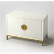 Butler Specialty Company Langer Cottage White 2- Door Cabinet