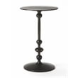 Butler Specialty Metalworks Zora Pedestal End Table In Black Iron