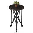 Butler Specialty Costigan Mobile Iron Accent Table in Silver