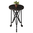 Butler Specialty Costigan Mobile Iron Accent Table in Silver