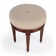 Butler Specialty Masterpiece Vanity Bench In Medium Brown