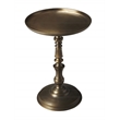 Butler Specialty Metalworks Round Pedestal Table In Bronze