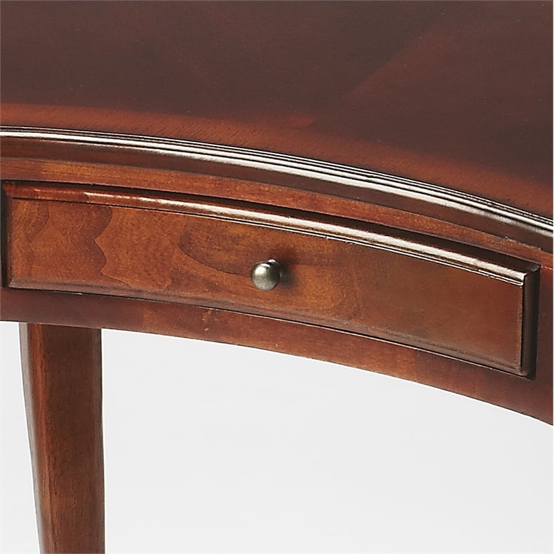 Butler Specialty Plantation Wood Writing Desk In Antique Cherry Brown