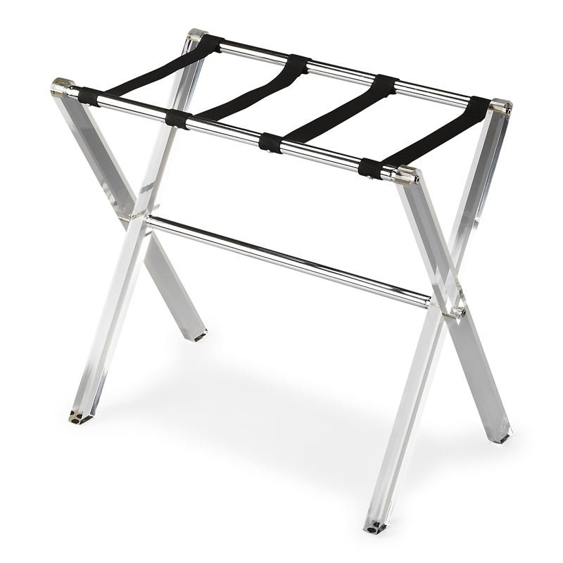 Butler Specialty Butler Loft Luggage Rack In Clear