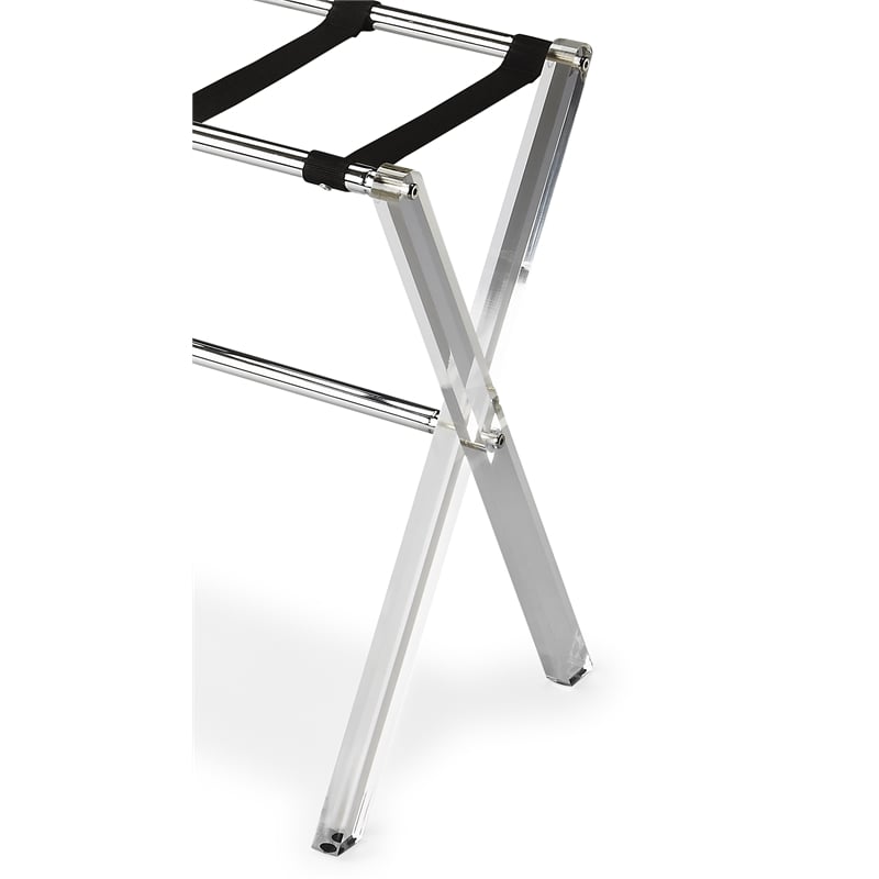 Butler Specialty Butler Loft Luggage Rack In Clear