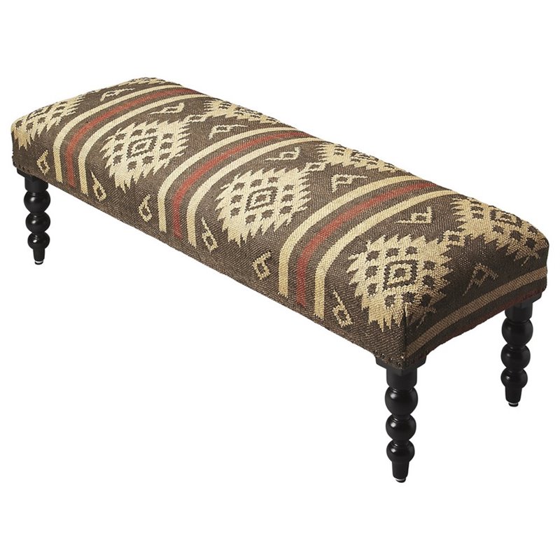 Butler Specialty Accent Seating Upholstered Bench In Taos
