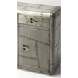 Butler Specialty Industrial Chic 3 Drawer Sideboard In Gray