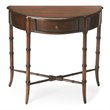 Butler Specialty Plantation Cherry Demilune Console Table In Brown