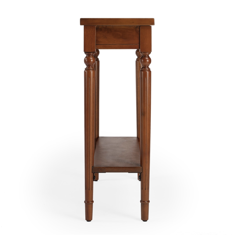 Butler Specialty Masterpiece Console Table In Olive Ash Burl