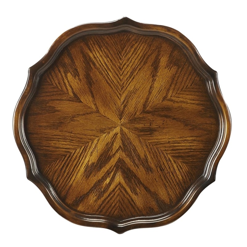 Butler Specialty Masterpiece Round Pedestal Plant Stand In White