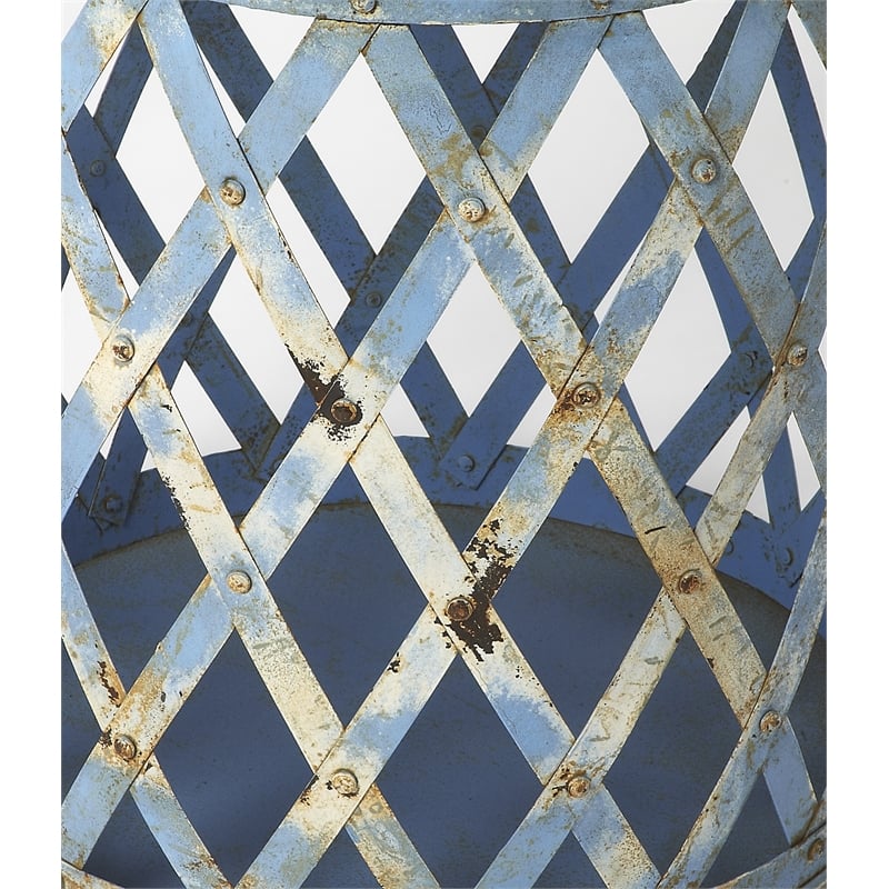 Butler Specialty Blue  Bangor Iron Bunching Table