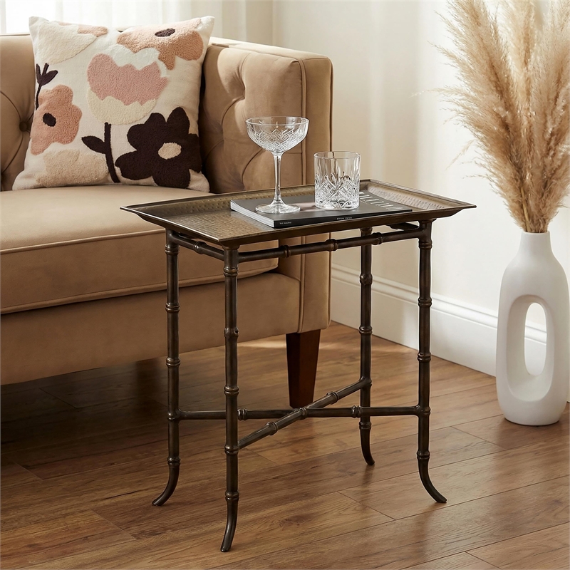Butler Specialty Metalworks Accent Table In Bronze