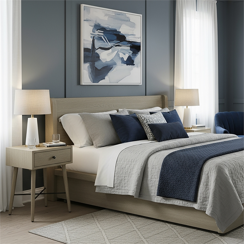 Butler Specialty Accent Table in Gray