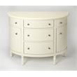 Butler Specialty Masterpiece Demilune Accent Chest In White