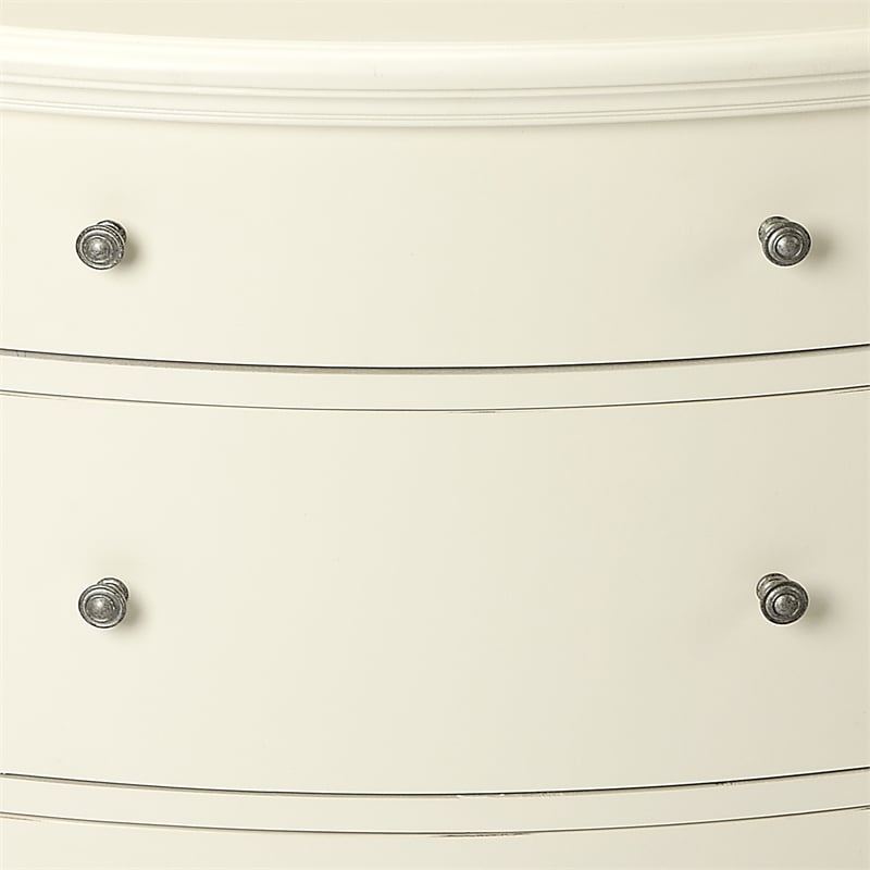 Butler Specialty Masterpiece Demilune Accent Chest In White