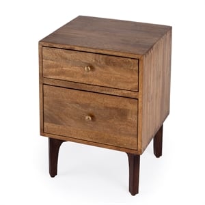 butler specialty butler loft end table in light brown