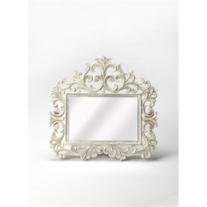 Butler Artifacts Wall Mirror In White