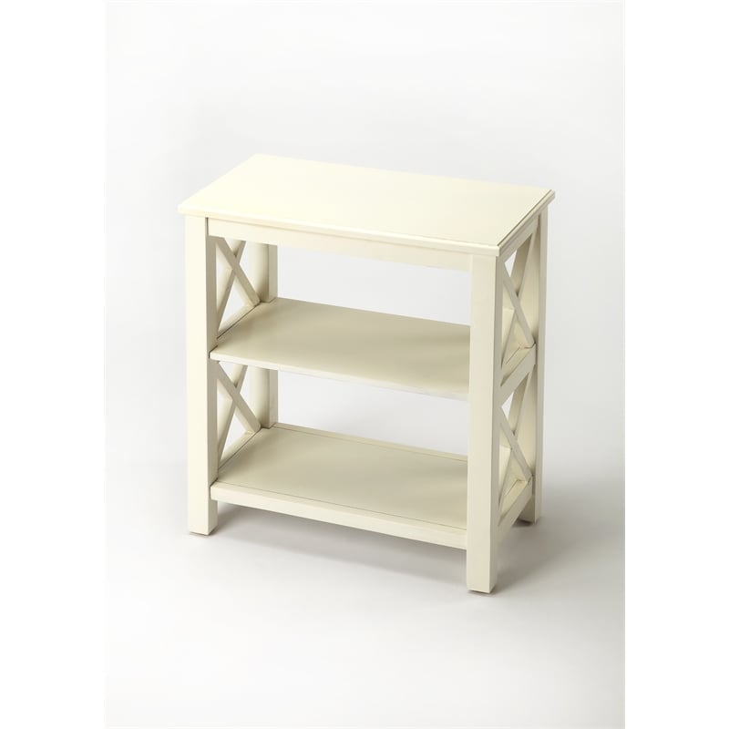 Butler Vance Cottage White Bookcase