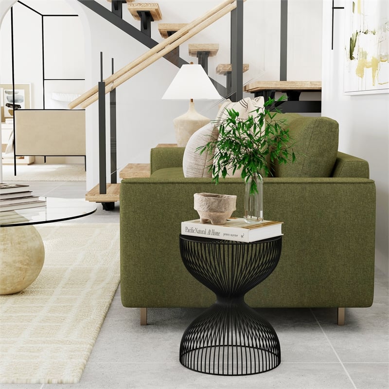 Butler Specialty Nicholas Iron Cage Bunching Table - Black