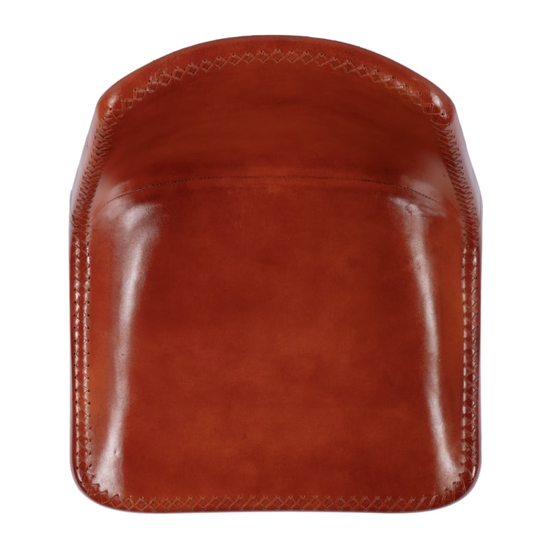 Butler Specialty Inland Brown Leather Side Chair