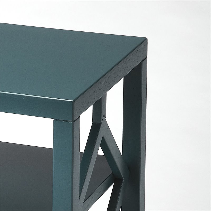 Butler Specialty Halcyon Teal End Table