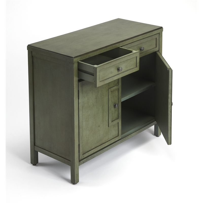 Butler Specialty Company Imperial Wood Console Cabinet - Green