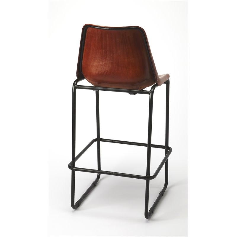 Butler Specialty Myles Leather Bar Stool