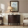 Butler Masterpiece Demilune Console Chest In Mahogany