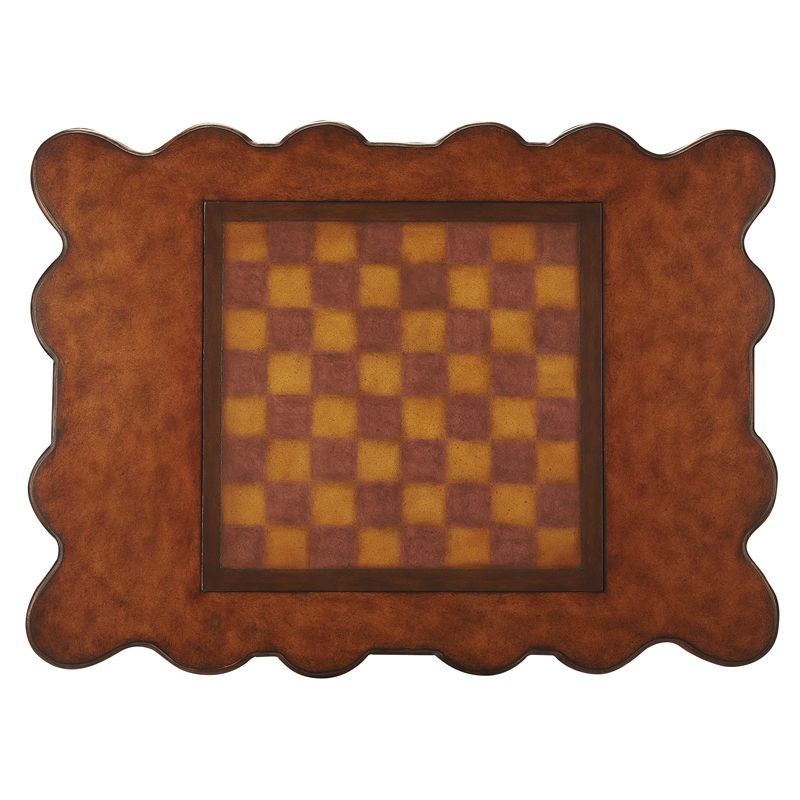 Butler Specialty Company Bianchi Traditional Wood Game Table - Medium Brown