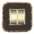 Butler Specialty Heritage Wood Brown Square Pedestal Game Table