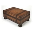 Butler Specialty Company Vasco Old World Map Wood Trunk Table