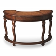 Butler Specialty Heritage Crescent Writing Desk In Medium Brown