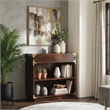 Butler Specialty 2 Shelf Bookcase In Brown And Gold
