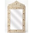 Butler Specialty Decorative Mirror In Brown And White Bone Inlay