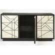 Butler Specialty Sideboard In Black And Cream Bone Inlay
