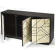 Butler Specialty Sideboard In Black And Cream Bone Inlay