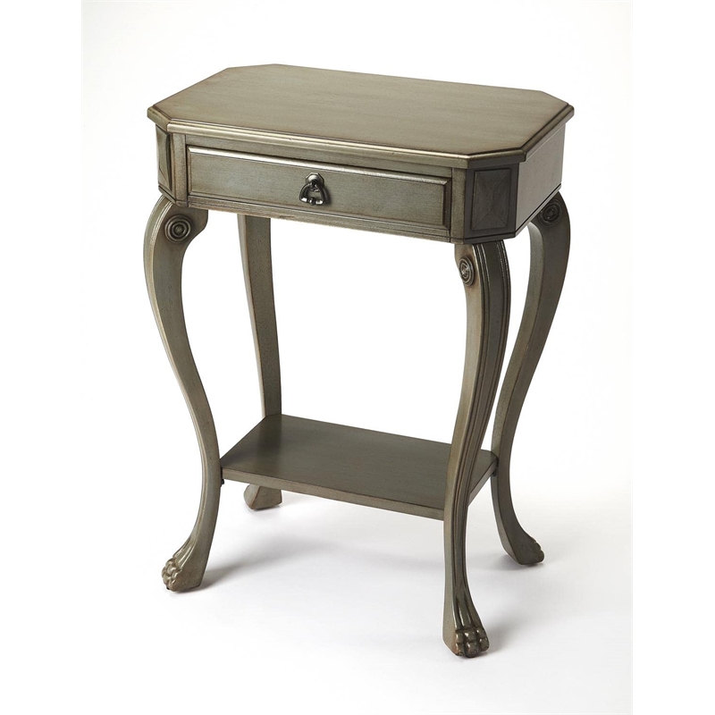 Butler Specialty Channing Satin Console Table In Gray