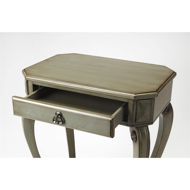 Butler Specialty Channing Satin Console Table In Gray