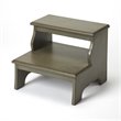 Butler Specialty Company Melrose Wood Step Stool - Gray
