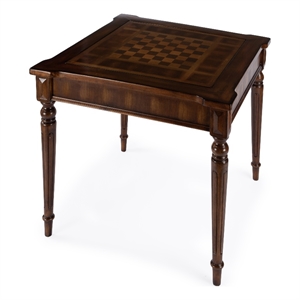 Butler Specialty Company Vincent  Wood Game Table - Antique Cherry Brown