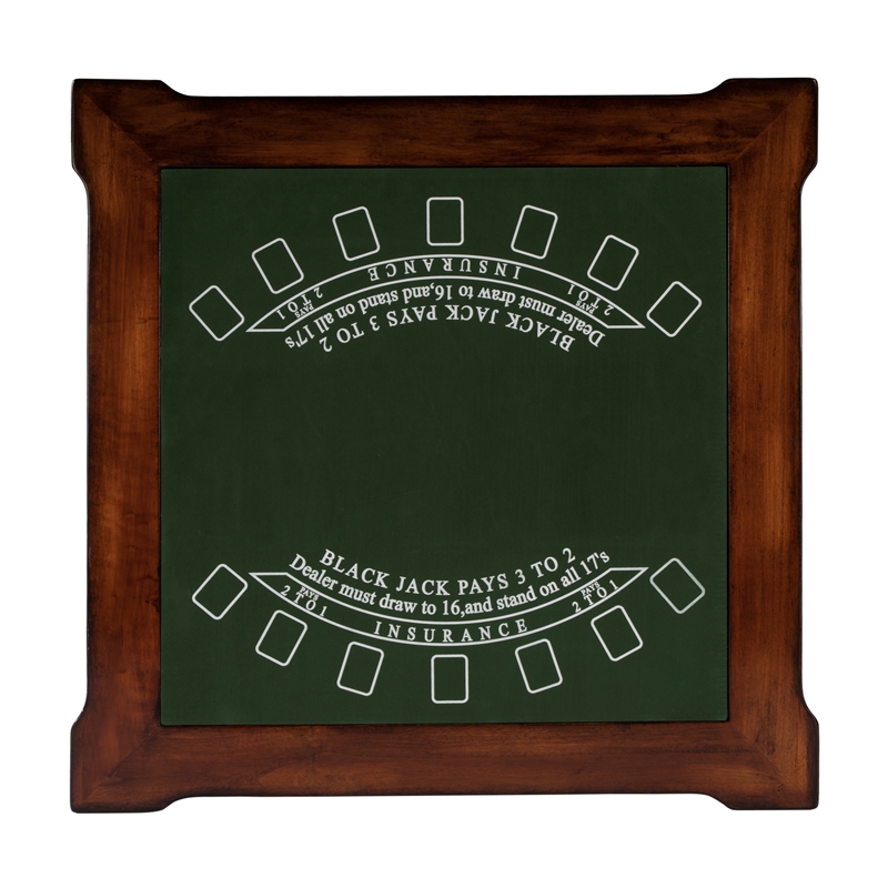 Butler Specialty Company Vincent  Wood Game Table - Antique Cherry Brown